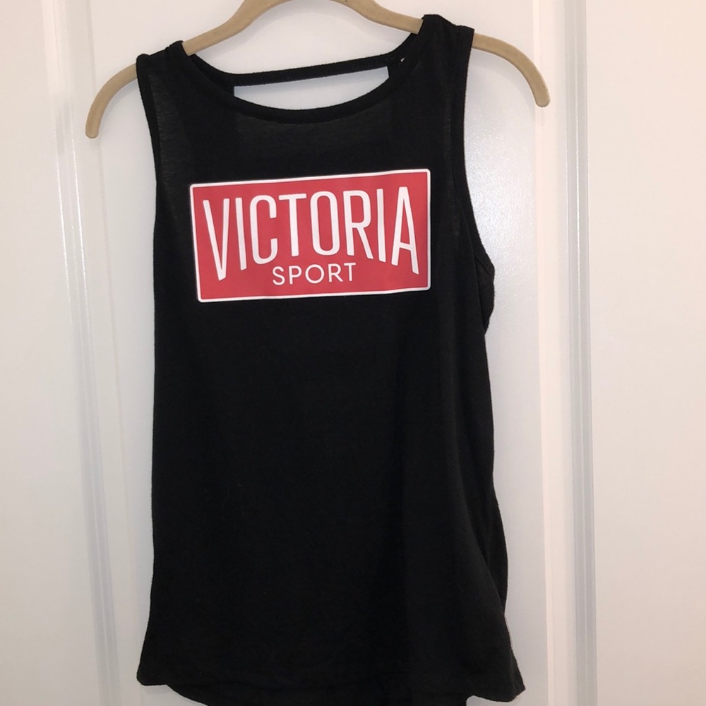VS sport tank top with back detailing